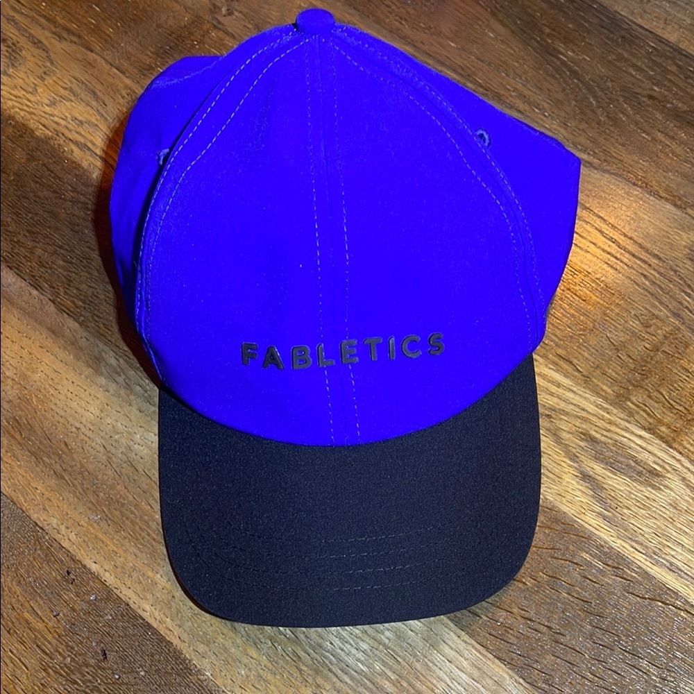 Fabletics "The Swim Hat" Royal Blue and Black